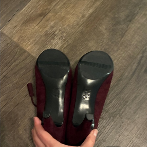 Naturalizer Women's burgundy Paxton lace up pumps- new without box - Picture 7 of 9